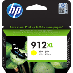 3YL83AE - HP Cartridge No.912XL, Yellow, 825 pages