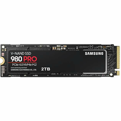 Samsung 2TB 980 Pro SSD NVMe/PCIe 4.0 x4 M.2 disk