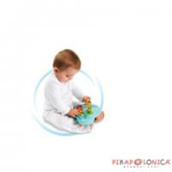 Piano Cotoons Smoby z melodijami in figuricami moder od 12 mes