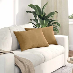 Jastučići za sofu 2 pcs Smeđa 60 x 40 cm Kordura tekstil