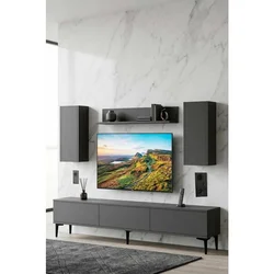 Hanah Home TV komoda Didema 180, antracit