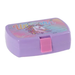 Kutija za užinu Unicorn, 550ml, Ljubičasta