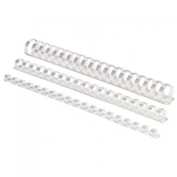 Spirala plastična fi-28mm pk50 Fellowes 5348602 bela