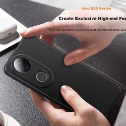 Biaze Maska za mobilni telefon Vivo S20 Pro, Crna