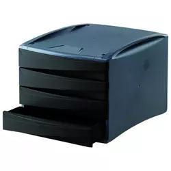 Kutija s 4 fioke Green2Desk Fellowes 0019401 crna
