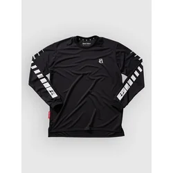 Loose Riders Shutter Long Sleeve Jersey black white