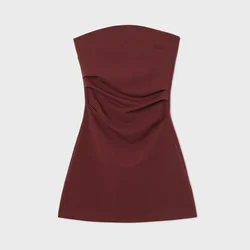 Cropp - Mini haljina - bordo