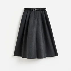 Reserved - LADIES` SKIRT & BELT