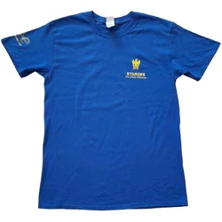 U2 Stardes (Ex-Tour & Sleeve Print) Blue L Majica