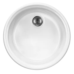 Deante Lusitiano ZCL 680N Sudopera, 1 korito, 17cm, Keramička, Bela