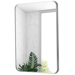 Ceramica Lux Ogledalo alu-ram, 70x90, Touch-dimer pozadinski CL42, Srebrni