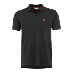 U.S. POLO ASSN. Majica rdeča / črna