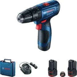 Bosch Akumulatorska vibraciona bušilica-odvrtač GSB 120-LI Profi kofer 2x2.0Ah 06019G8100