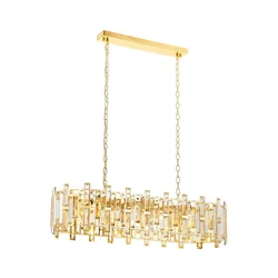 Opviq Luster Av-4307-S30X90, 105x90x30cm, Zlatne boje