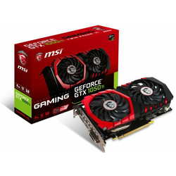 MSI GTX 1050 TI gaming 4G 4G GeForce GTX 1050 Ti 4GB GDDR5 PCIE