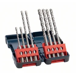 BOSCH Set hamer burgija SDS plus-3, Tough Box 8/1