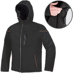 AUS LINE Softshell jakna EMERTON CLASSIC Boja: Crno-Narandžasta Veličina: M