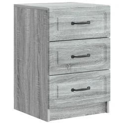 Noćni ormar Siva sonoma 43 x 41 x 63,5 cm Konstruirano drvo