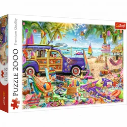 Trefl Puzzla Tropical holidays 2000 delova