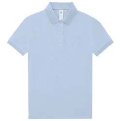MAJICA KRATKI RUKAVI B&C MYPOLO180 WOMEN 180G SVIJETLO PLAVA M