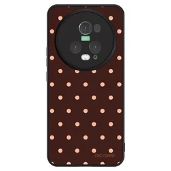 ULTIMATE CASE za Honor Magic5 Pro - Peach Dots & Chocolate