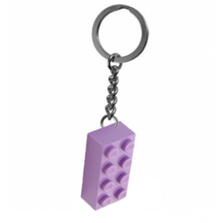 Obesek za ključe-Roza kocka (lastna proizvodnja)