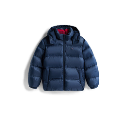 TOMMY HILFIGER Prehodna jakna Essential temno modra