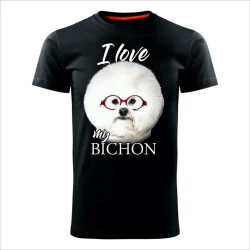 MAJICE BRE Muška majica BICHON crna
