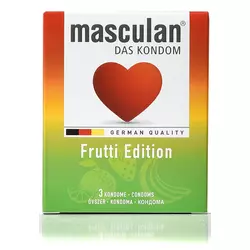 Masculan Frutti edition kondomi pakovanje sa 3 kondoma