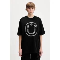 Bombažna kratka majica Hugo Blue Oversized_tee_B_6