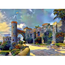 BlueBird - Puzzle Castillo de Santa Cecilia, Guanajuato, Mexico - 1 000 kosov