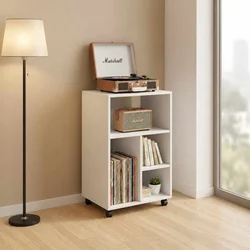 HANAH HOME Polica za knjige Cuup White