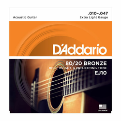 Set strun za akustično kitaro DAddario EJ10