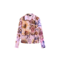 Desigual Bluza mešane barve