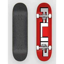 Flip Square Logo Red 8.0X31.85 Complete uni