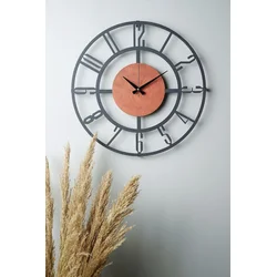 Wallity Zidni sat Myk9911, 50x50 cm, Crni