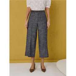 Sinsay - Culottes sa mešavinom lana - indigo