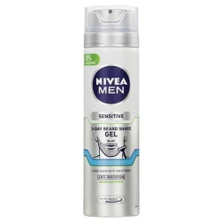 Nivea Gel za brijanje Sensitive 3day Beard  81739, 200ml