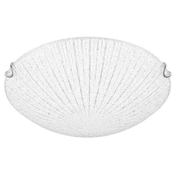SHELL PLAFONSKA LAMPA E27 IP20/KROM & BIJELA