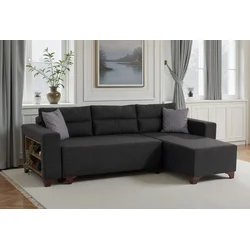 ATELIER DEL SOFA Ugaona garnitura Tloft Mini Anthracite