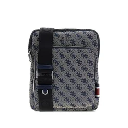 GUESS Torba za čez ramo Boston temno bež/marine