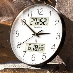 Timess Zidni sat, 35 cm, Crni