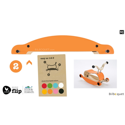 Wishbone - mini flip - spodnji del - oranžen