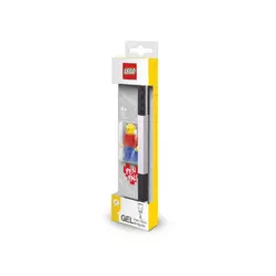 LEGO Gel pero z mini figuro, črna - 1 kos