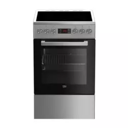 Beko FSM57300GX Električni šporet, Multifunkcionalna rerna, 55 l, Inox
