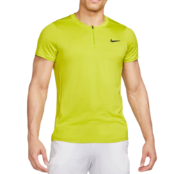 Muški teniski polo Nike Court Dri-Fit Advantage Polo - bright cactus/black