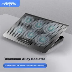 Ice Coorel Postolje za laptop sa hlađenjem D19, 35x25.5x2.6 cm, Crno