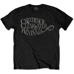 Creedence Clearwater Revival Vintage Logo Black L Majica