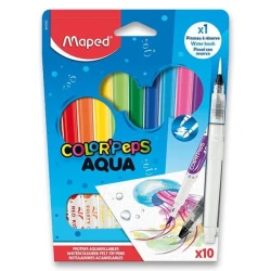 Maped flomaster aqua 1/10+ cetkica ( m844300 )