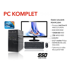Računalnik PC 2541 + monitor + tipkovnica + miška